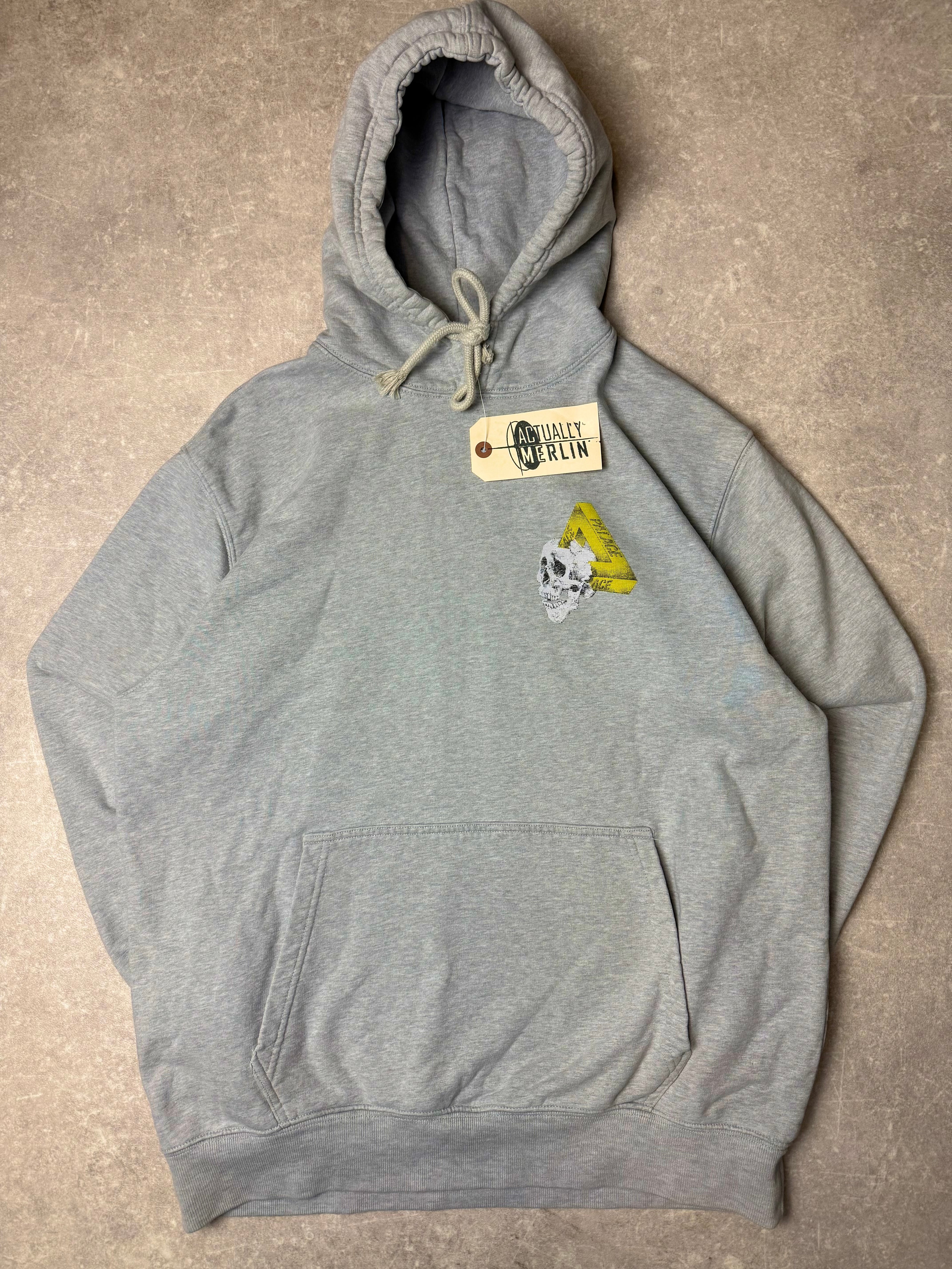 A Size large Palace skateboards hoodie