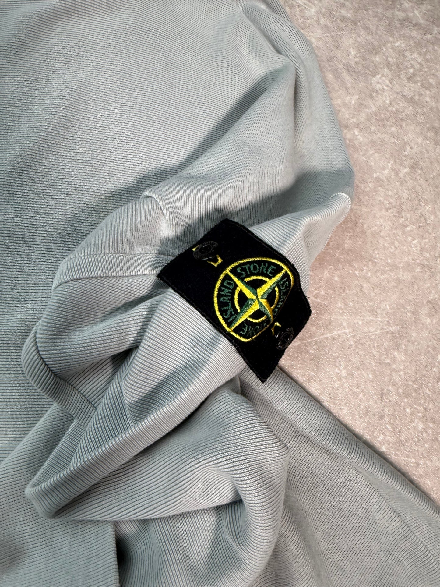 Stone Island blue hoodie Used Small (21x28)