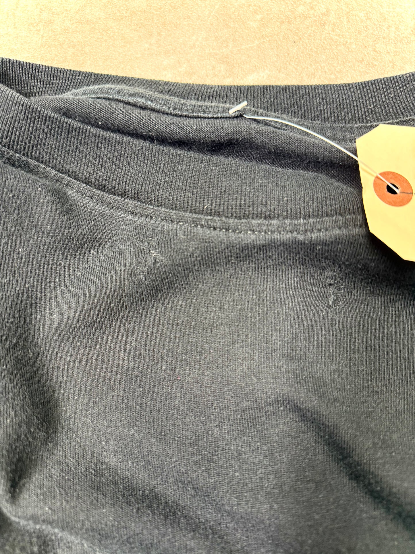 Palace Skateboards T-Shirt, Black Graphic - Used - Large (21x28)