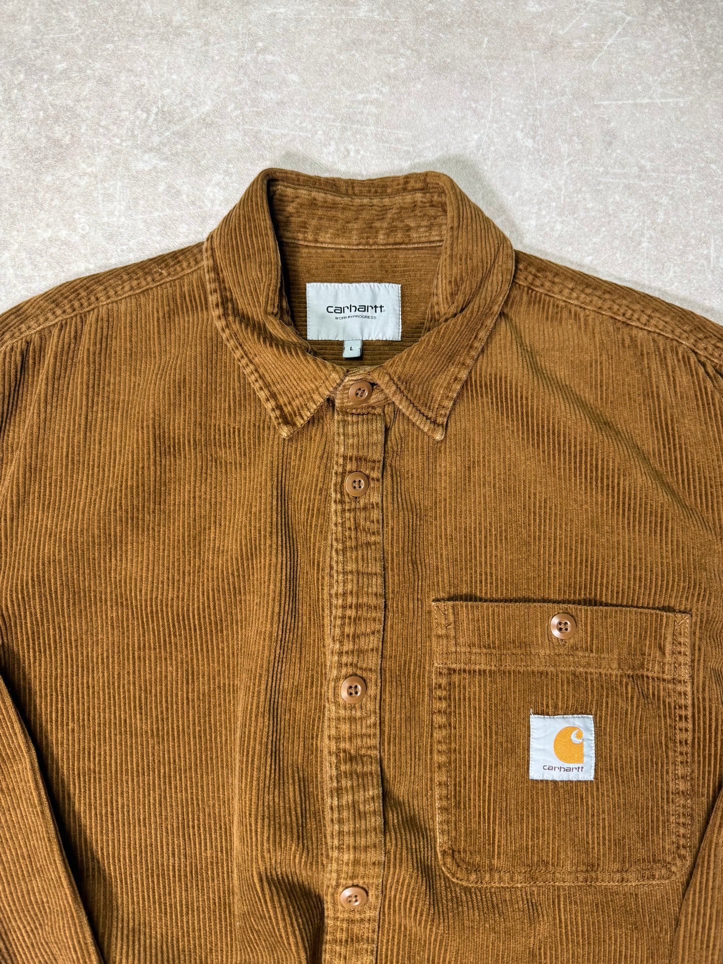 Carhartt Corduroy Shirt - Used - Large