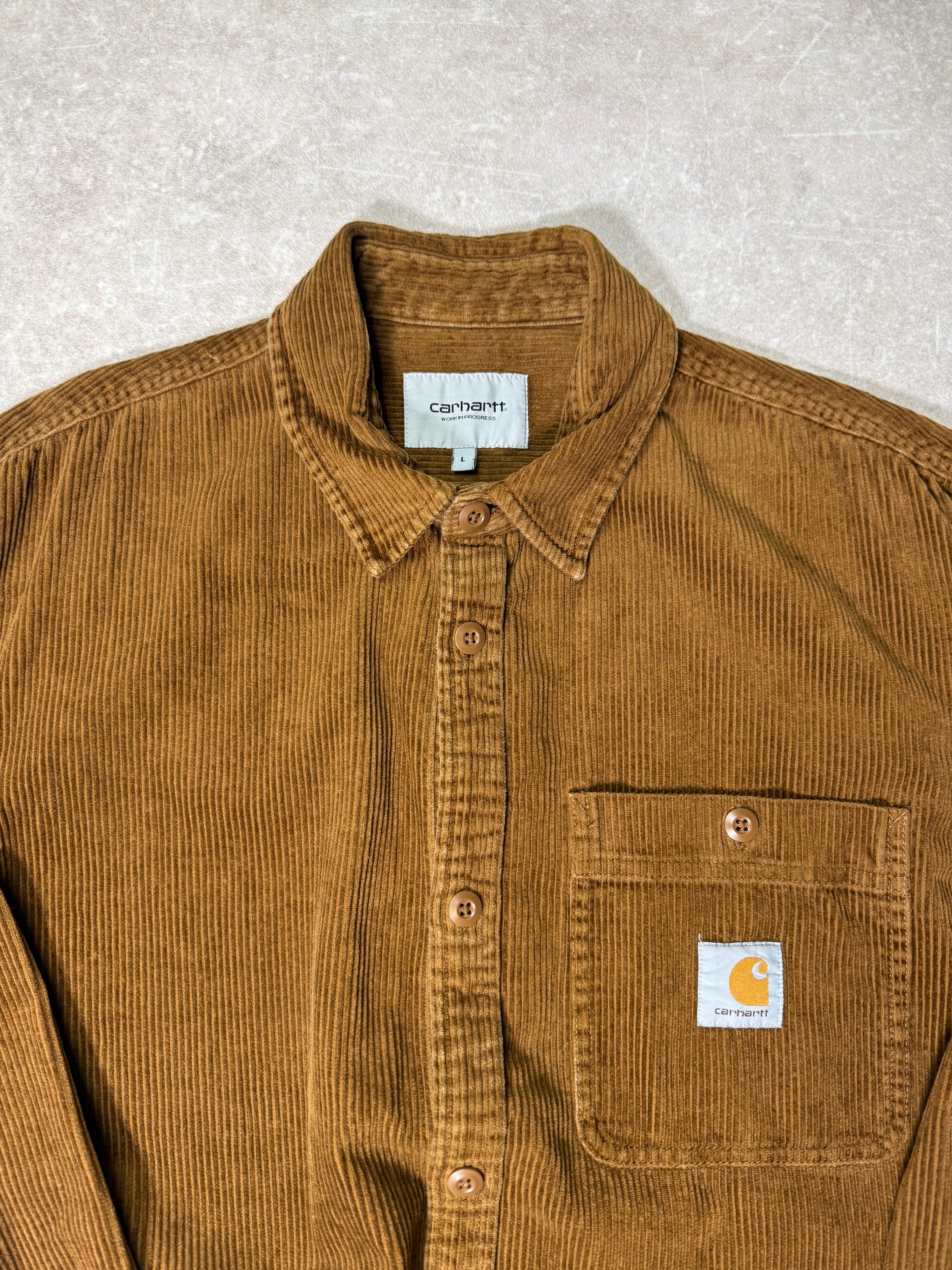 Size Large Carhartt Corduroy Shirt