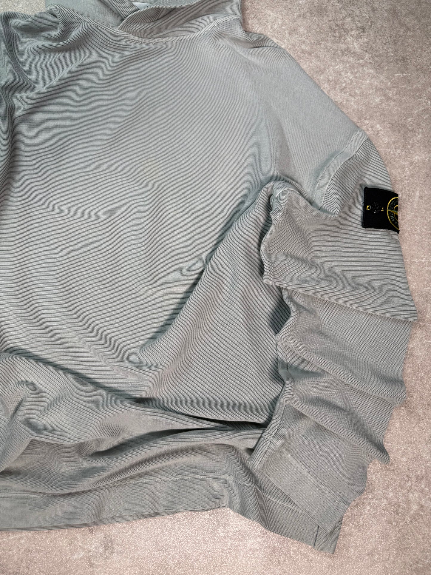 Stone Island blue hoodie Used Small (21x28)