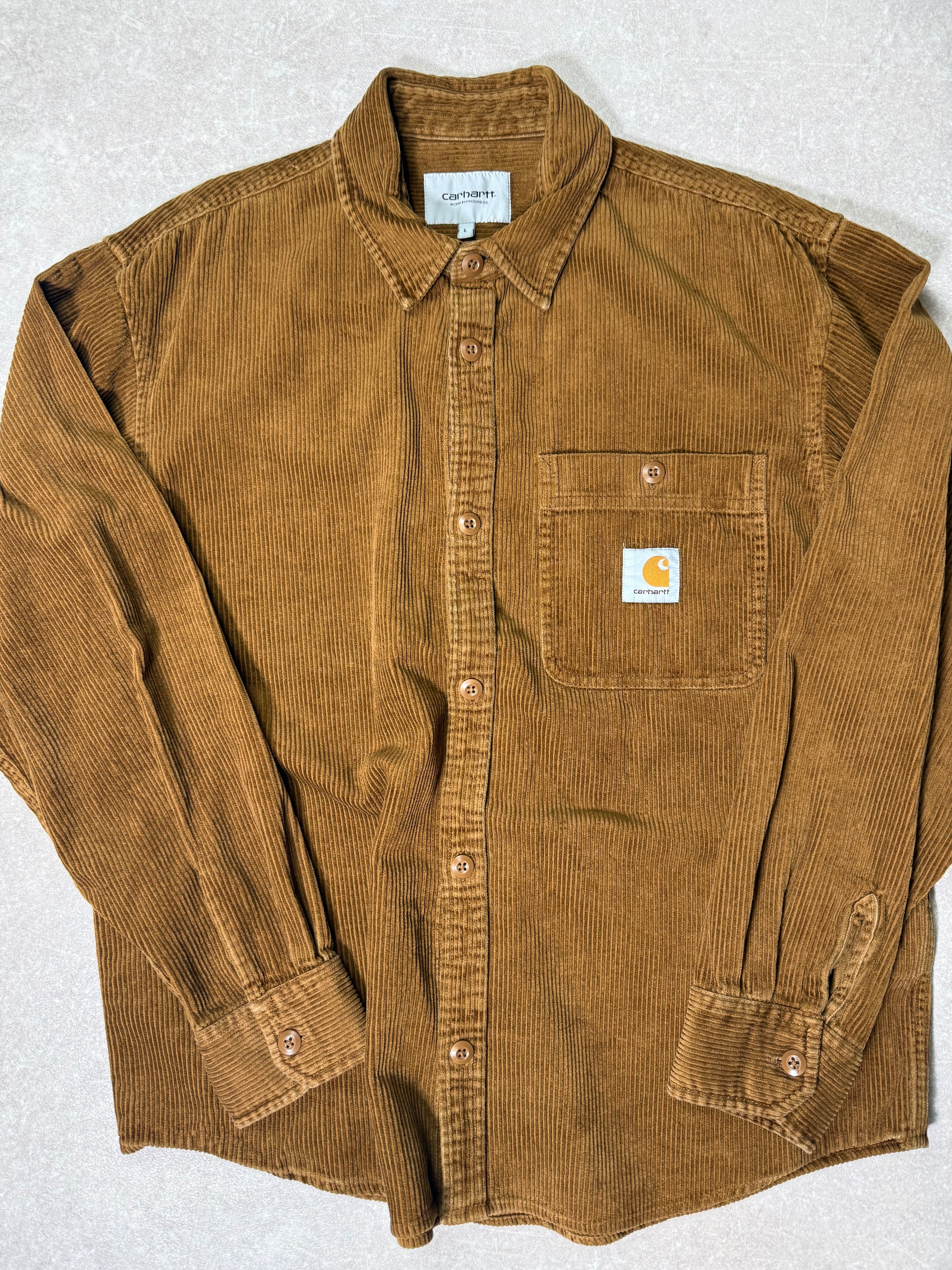 Size Large Carhartt Corduroy Shirt
