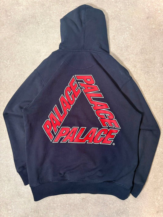 Palace Skateboards Hoodie - Black - Used - Large