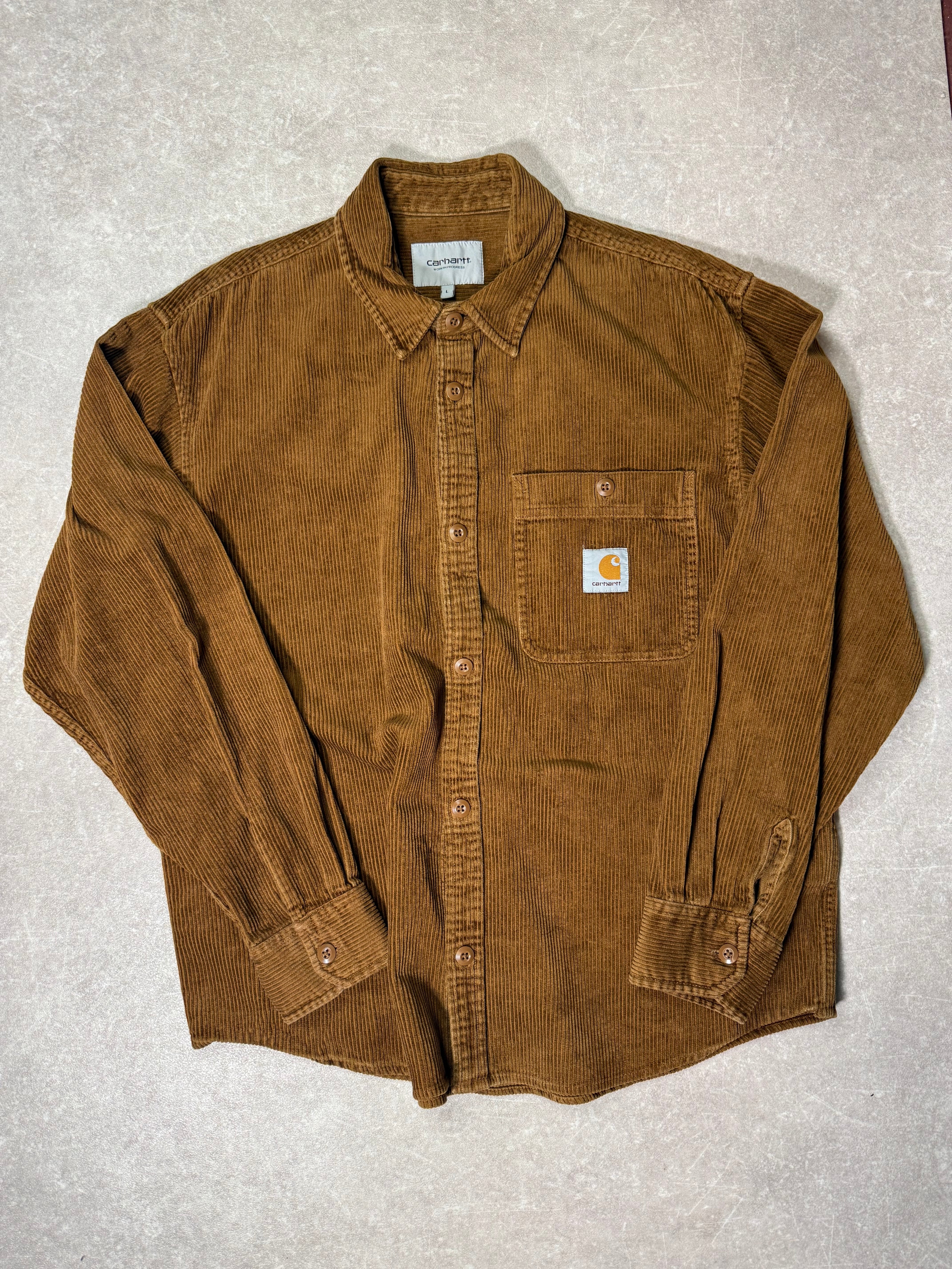 Size Large Carhartt Corduroy Shirt