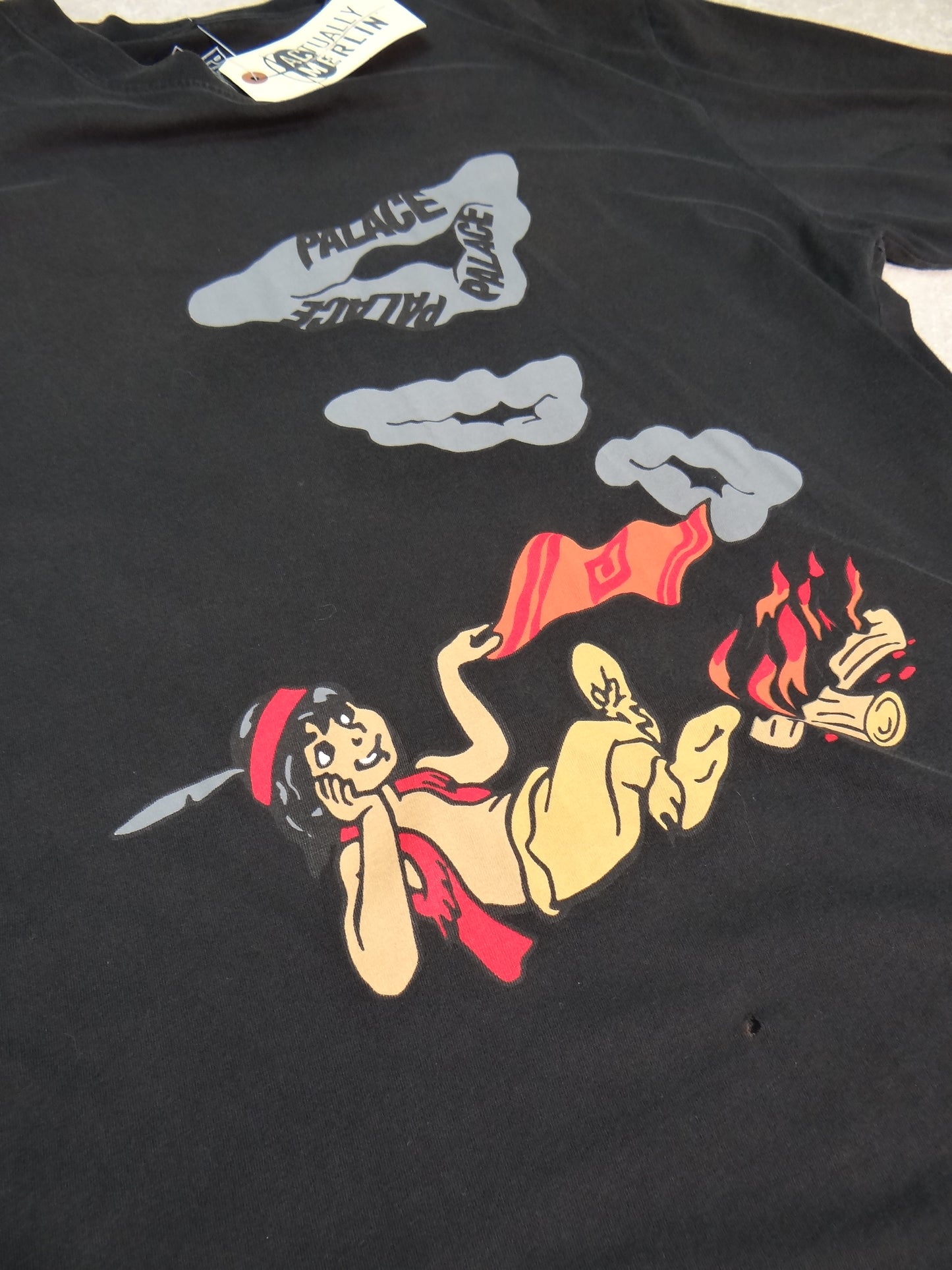 Palace Skateboards Tee Used Large (21x30)
