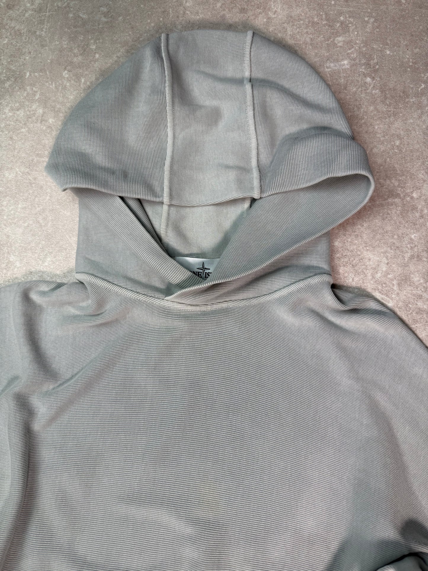 Stone Island blue hoodie Used Small (21x28)
