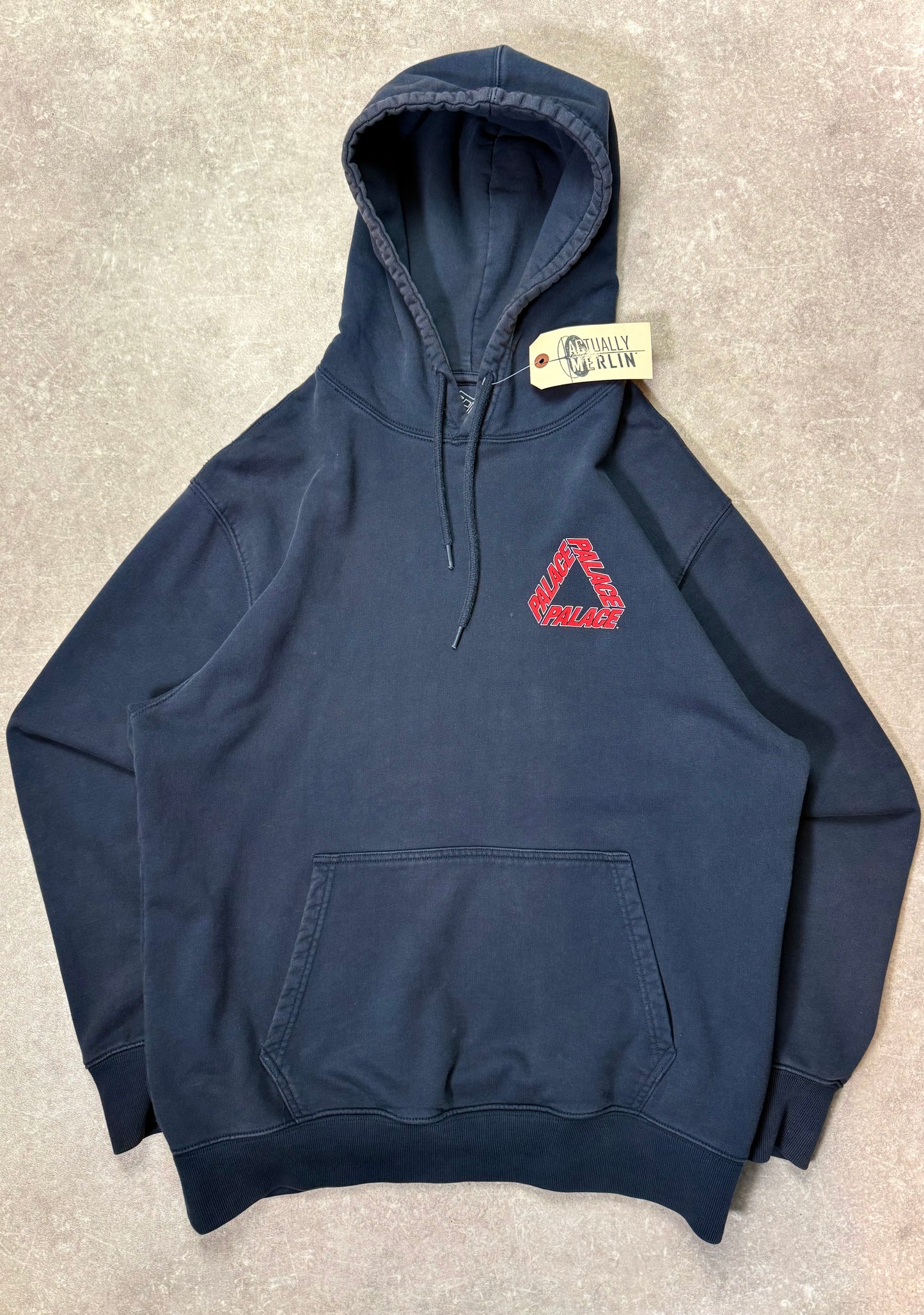 Palace Skateboards Hoodie - Black - Used - Large