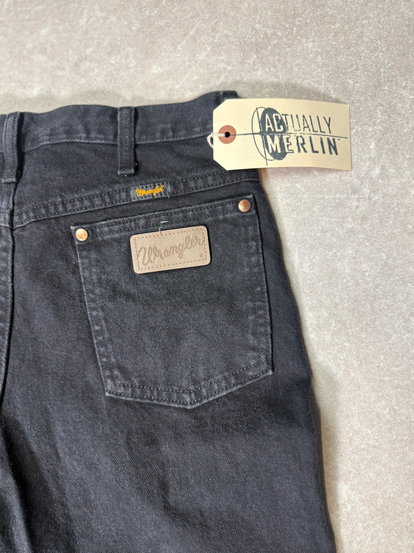 Wrangler Jeans Used Black W32 L32