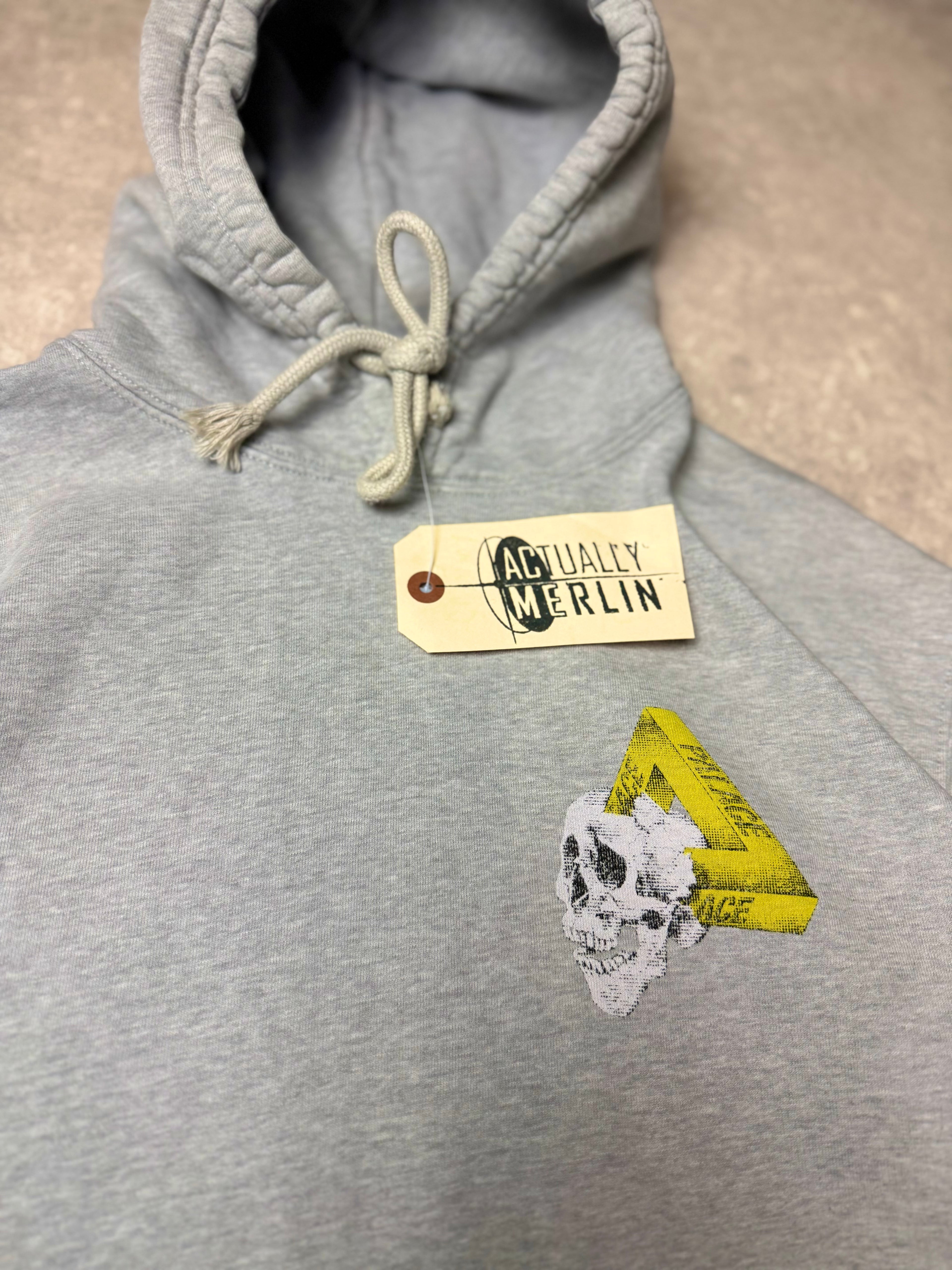 A Size large Palace skateboards hoodie